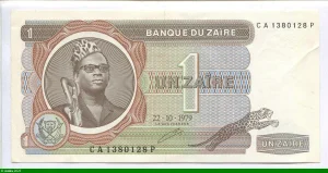 1 Zaire Mobutu Léopard