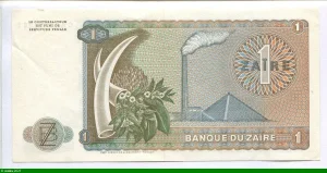 1 Zaire Mobutu Léopard