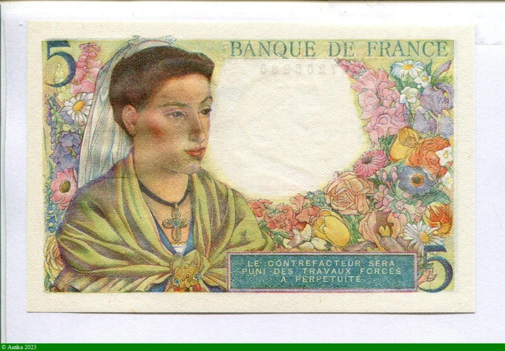 5 FRANCS BERGER - Type 1943