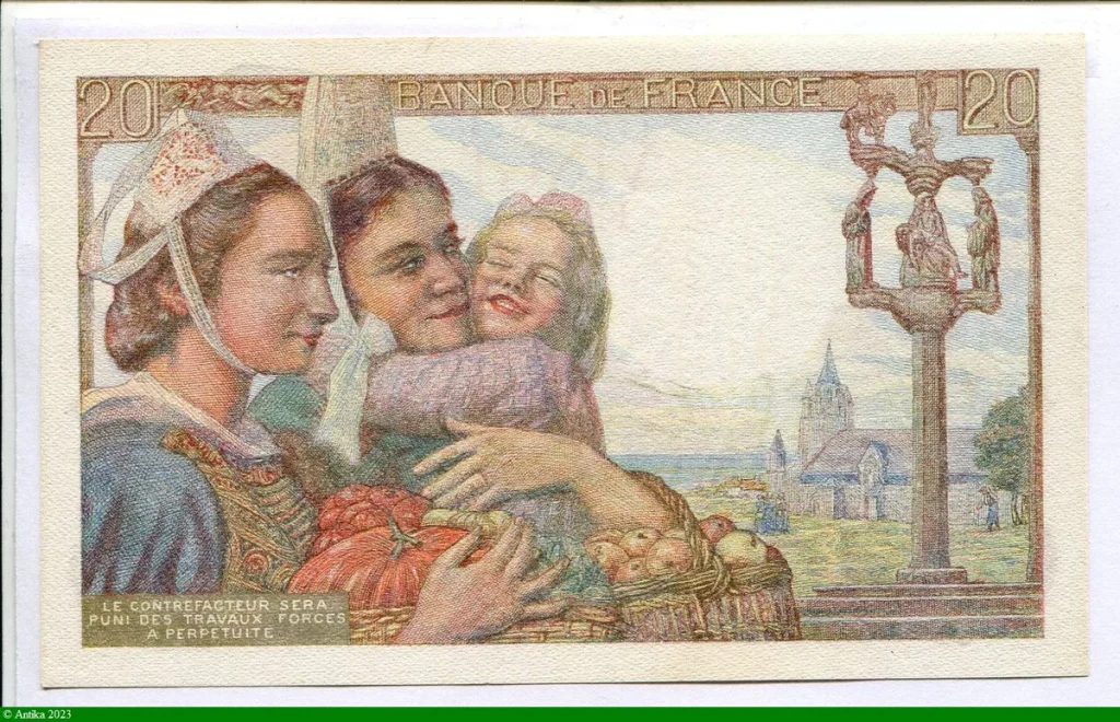 20 FRANCS PECHEUR - Type 1942