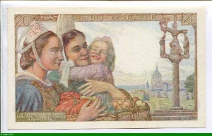 20 FRANCS PECHEUR - Type 1942