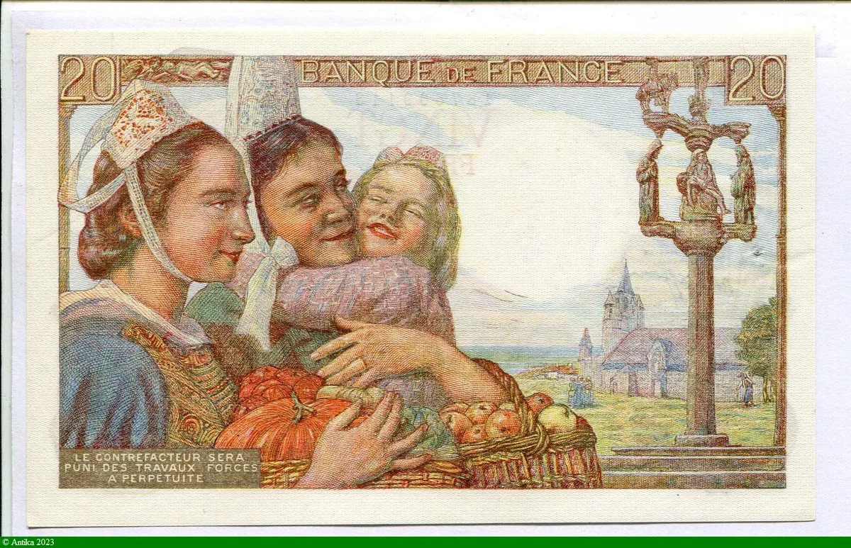 20 FRANCS PECHEUR - Type 1942