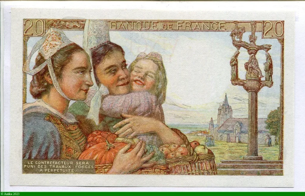 20 FRANCS PECHEUR - Type 1942