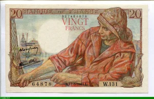 20 FRANCS PECHEUR - Type 1942