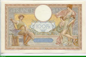 100 FRANCS LOM - Type 1906 "Grands Cartouches"
