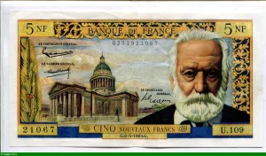 5 NF VICTOR HUGO - Type 1959