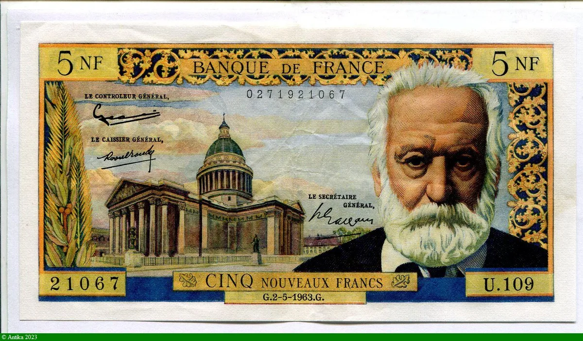 5 NF VICTOR HUGO - Type 1959