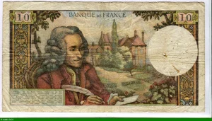 10 FRANCS VOLTAIRE - Type 1963