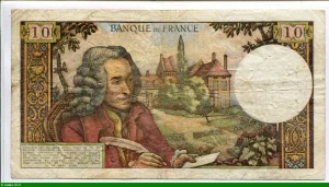 10 FRANCS VOLTAIRE - Type 1963