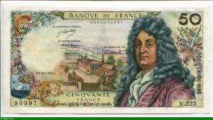 50 FRANCS RACINE - Type 1962