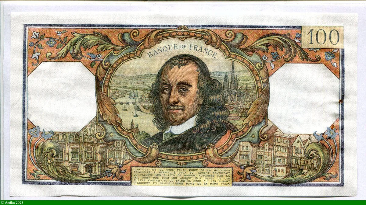 100 FRANCS CORNEILLE - Type 1964