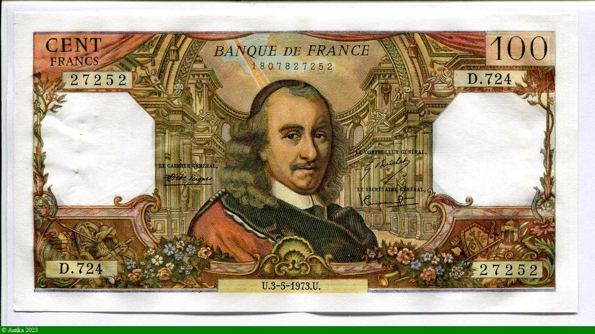 100 FRANCS CORNEILLE - Type 1964