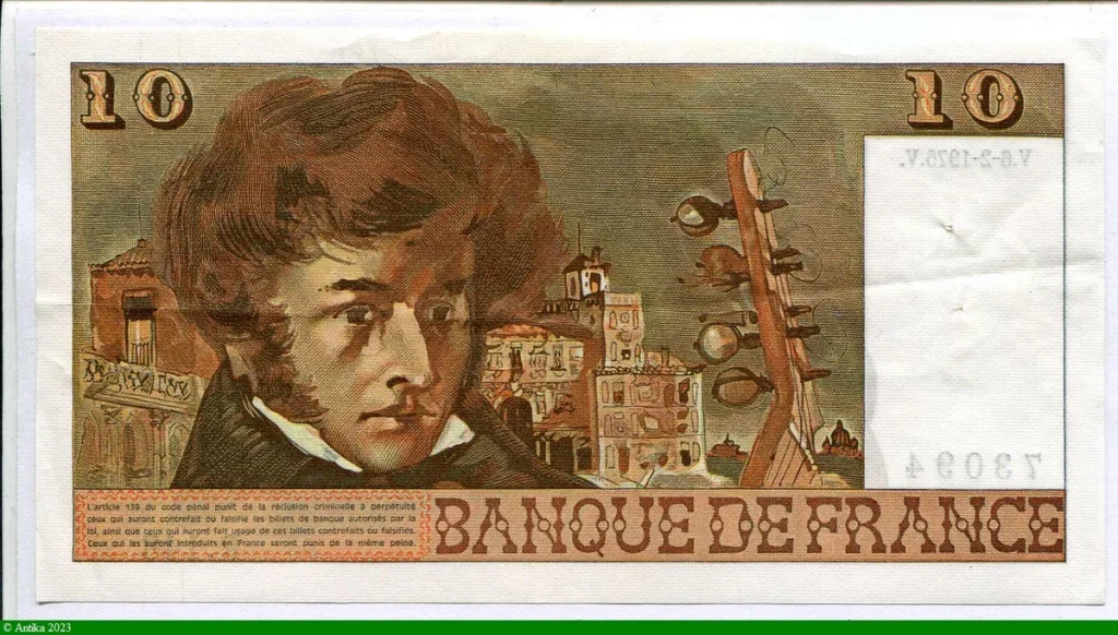 10 FRANCS BERLIOZ - Type 1972