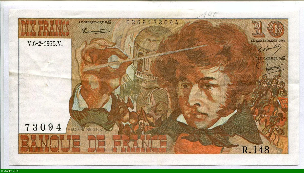 10 FRANCS BERLIOZ - Type 1972