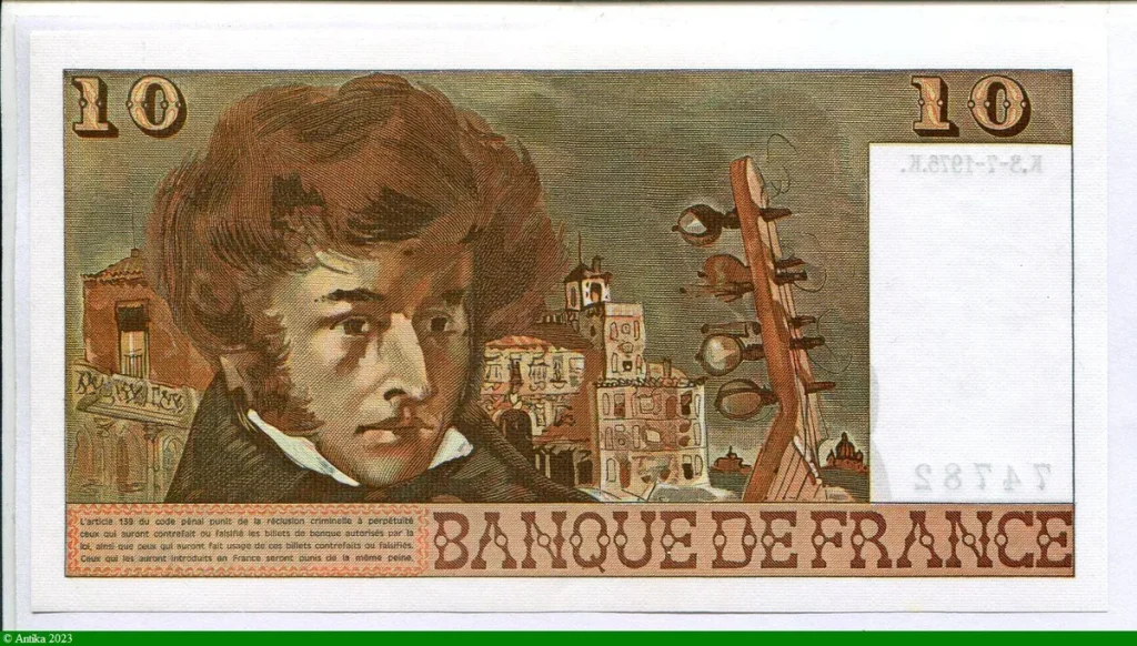 10 FRANCS BERLIOZ - Type 1972
