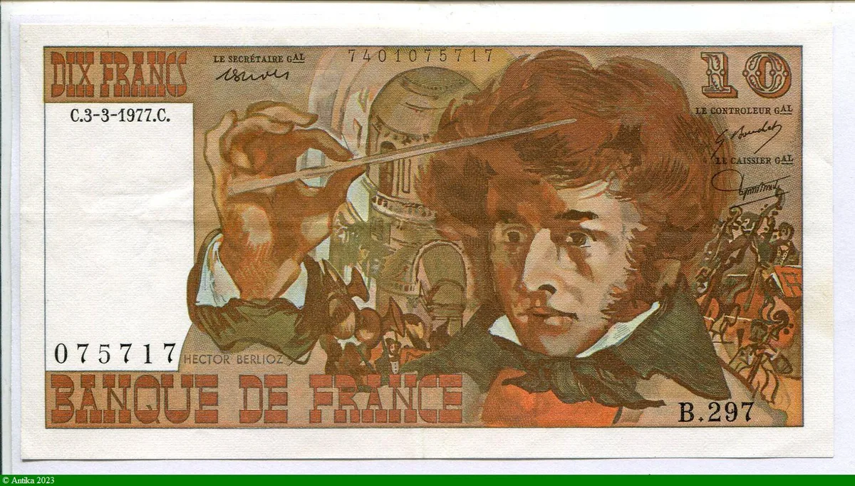 10 FRANCS BERLIOZ - Type 1972