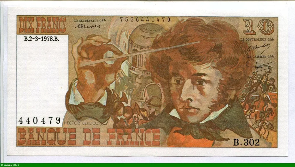 10 FRANCS BERLIOZ - Type 1972