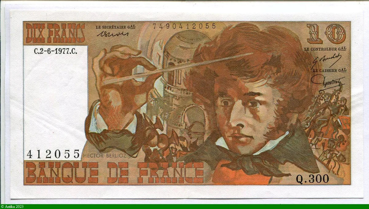 10 FRANCS BERLIOZ - Type 1972