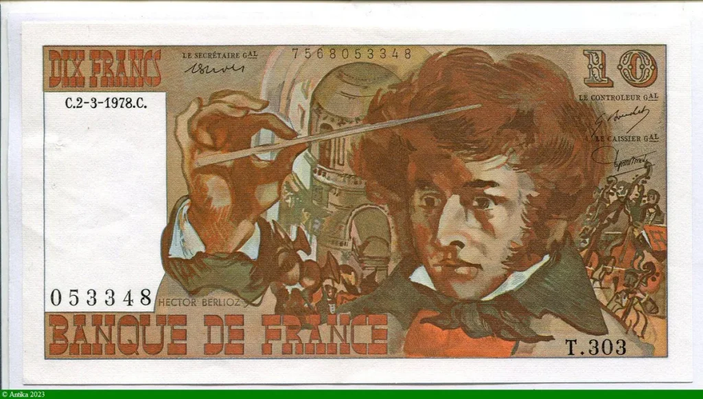 10 FRANCS BERLIOZ - Type 1972