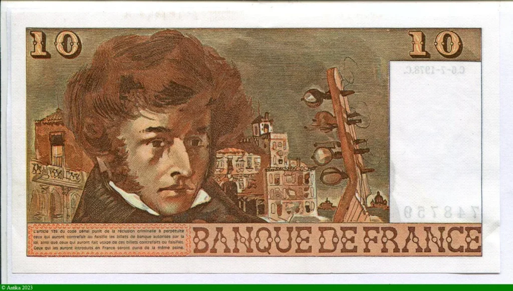 10 FRANCS BERLIOZ - Type 1972