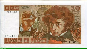 10 FRANCS BERLIOZ - Type 1972