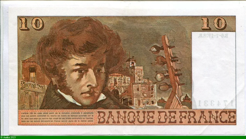 10 FRANCS BERLIOZ - Type 1972