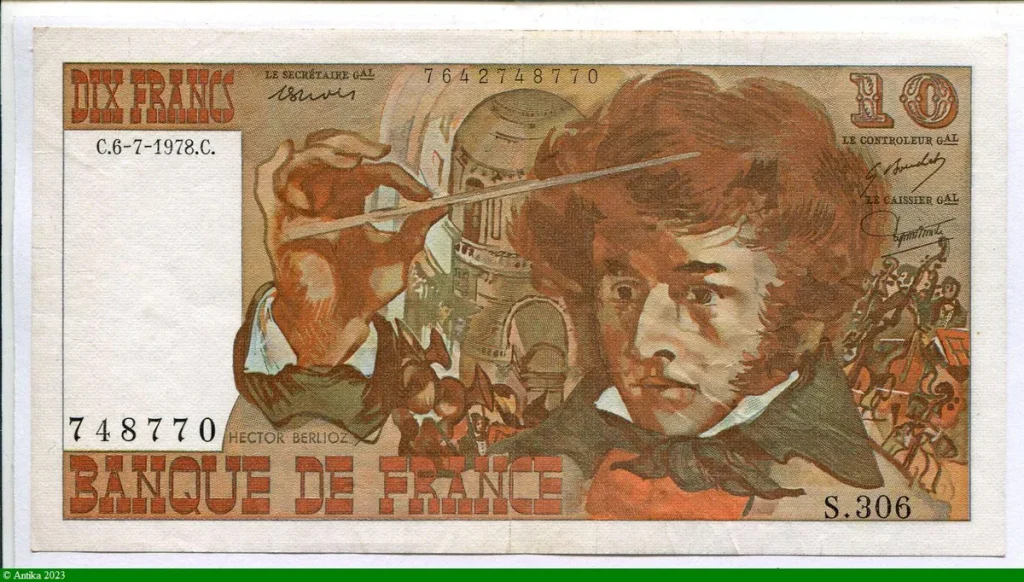 10 FRANCS BERLIOZ - Type 1972