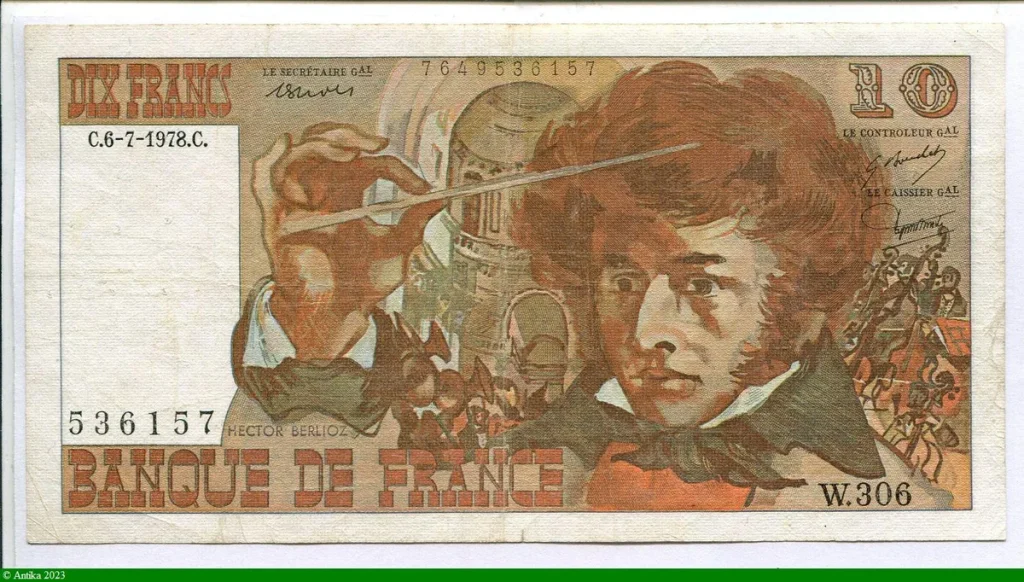 10 FRANCS BERLIOZ - Type 1972