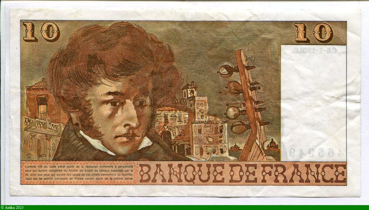 10 FRANCS BERLIOZ - Type 1972