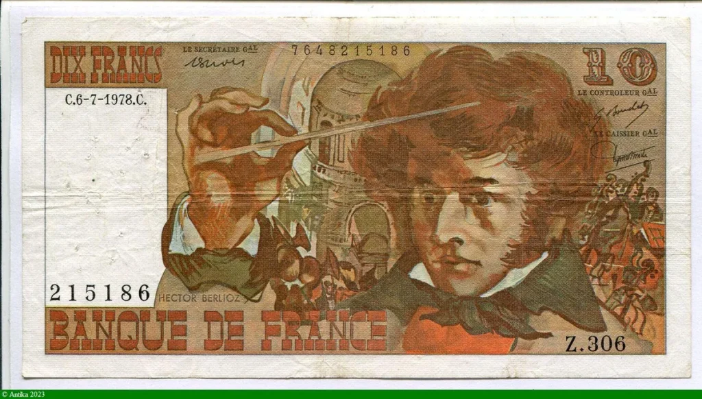 10 FRANCS BERLIOZ - Type 1972
