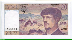 20 FRANCS DEBUSSY - Type 1980