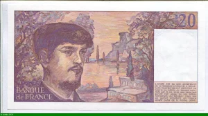 20 FRANCS DEBUSSY - Type 1980
