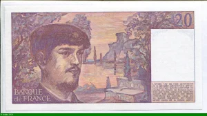 20 FRANCS DEBUSSY - Type 1980