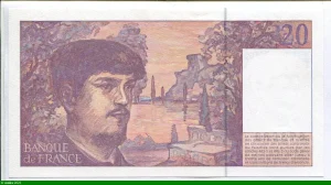 20 FRANCS DEBUSSY - Type 1980 Modifié