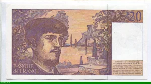 20 FRANCS DEBUSSY - Type 1980 Modifié