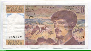 20 FRANCS DEBUSSY - Type 1980 Modifié