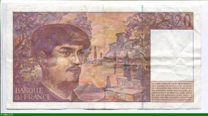 20 FRANCS DEBUSSY - Type 1980 Modifié