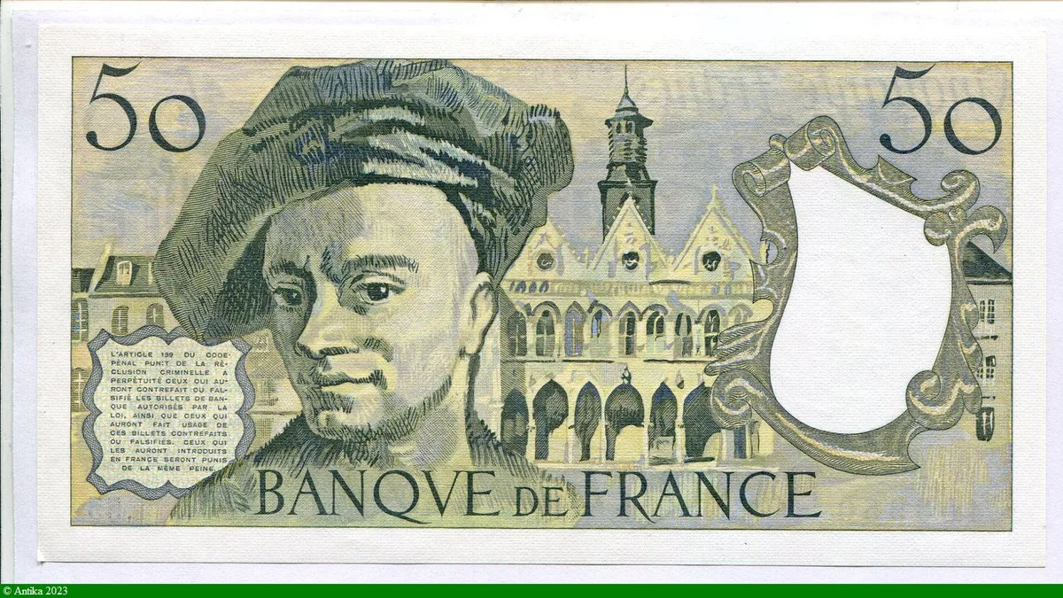 50 FRANCS QUENTIN - Type 1976