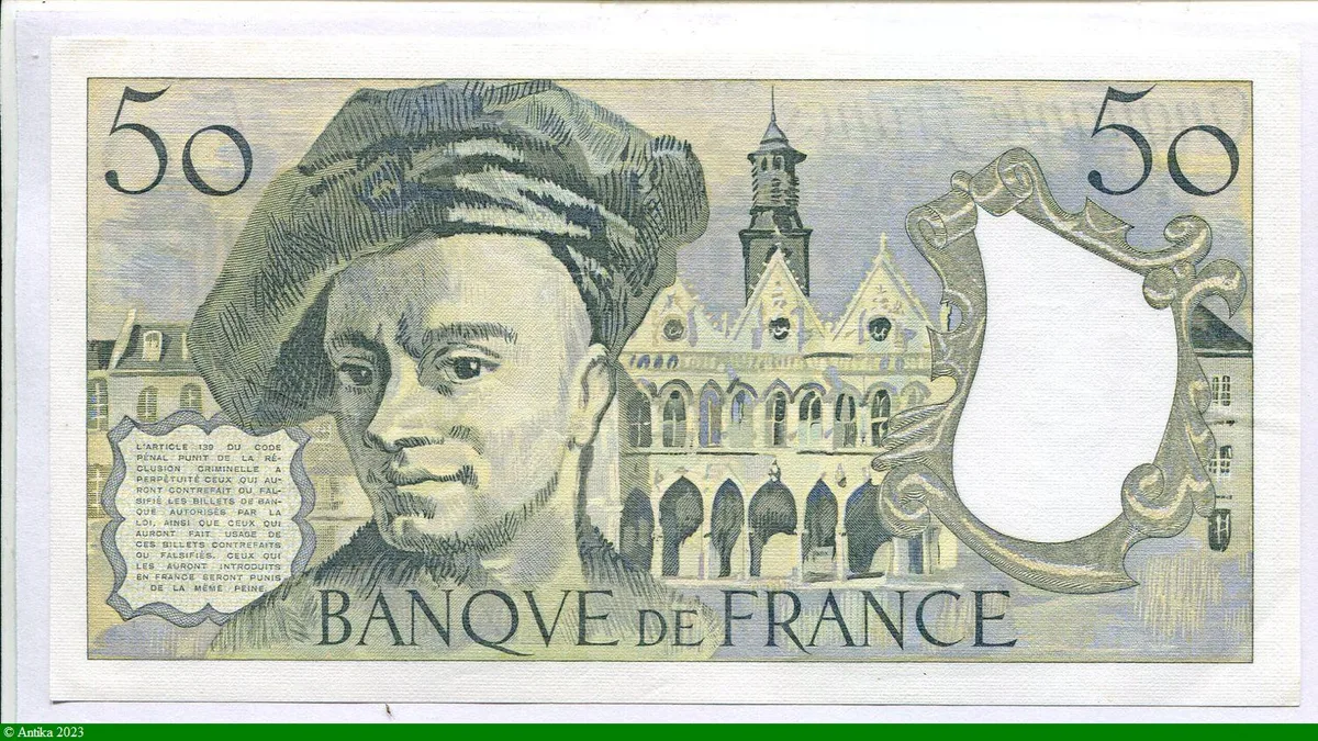 50 FRANCS QUENTIN - Type 1976