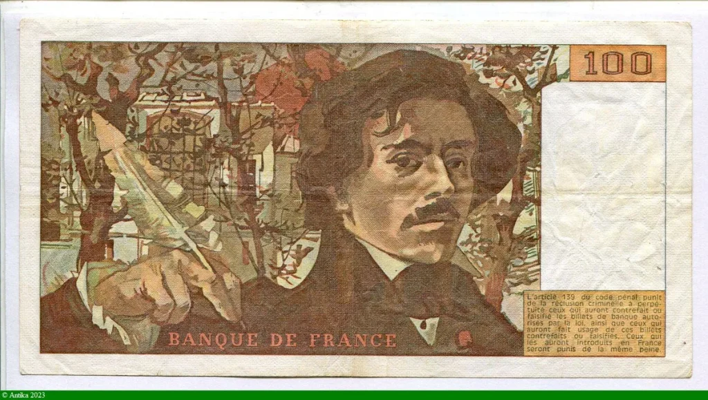 100 FRANCS DELACROIX - Type 1978 modifié