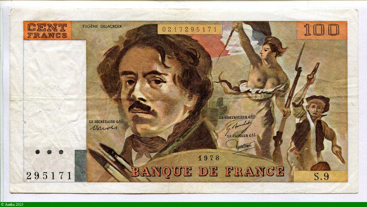 100 FRANCS DELACROIX - Type 1978 modifié