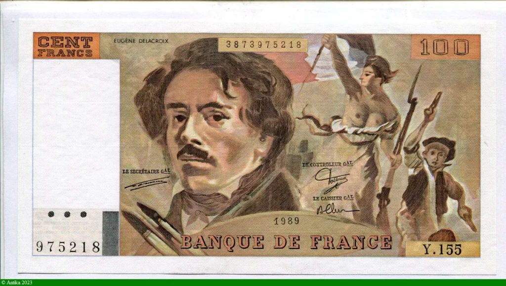 100 FRANCS DELACROIX - Type 1978 modifié