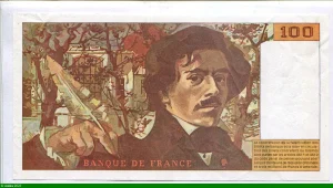 100 FRANCS DELACROIX - Type 1978 "imprimé en continu"