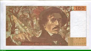 100 FRANCS DELACROIX - Type 1978 "imprimé en continu"