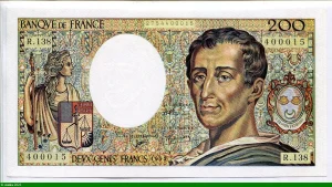 200 FRANCS MONTESQUIEU -Type 1981