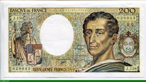 200 FRANCS MONTESQUIEU - Type 1981 modifié