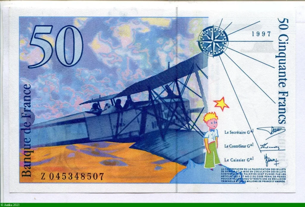 50 FRANCS SAINT-EXUPERY - Type 1992 modifié