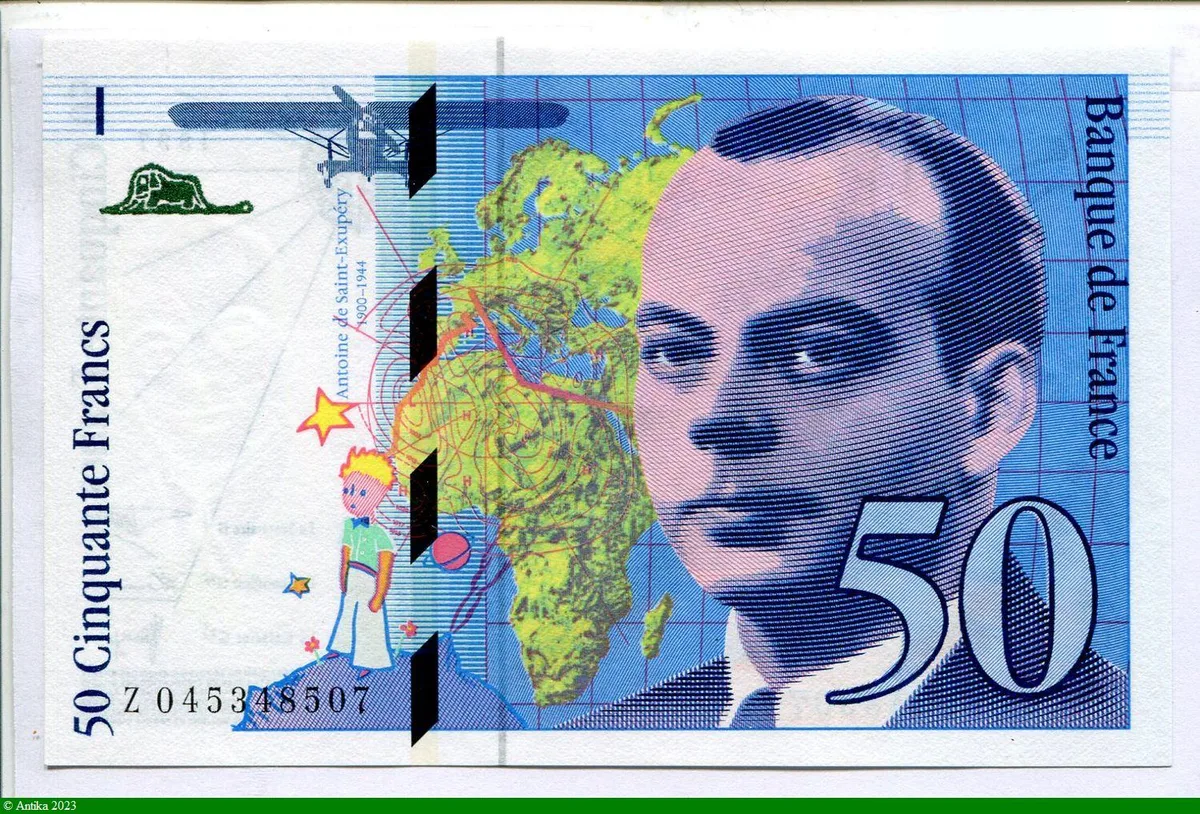 50 FRANCS SAINT-EXUPERY - Type 1992 modifié