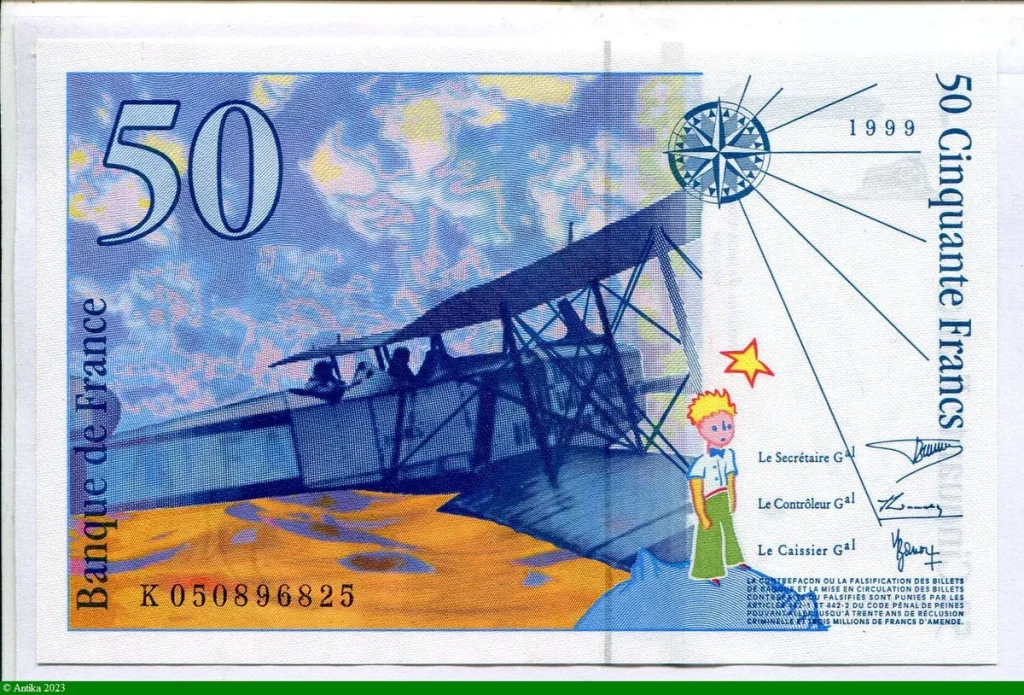 50 FRANCS SAINT-EXUPERY - Type 1992 modifié