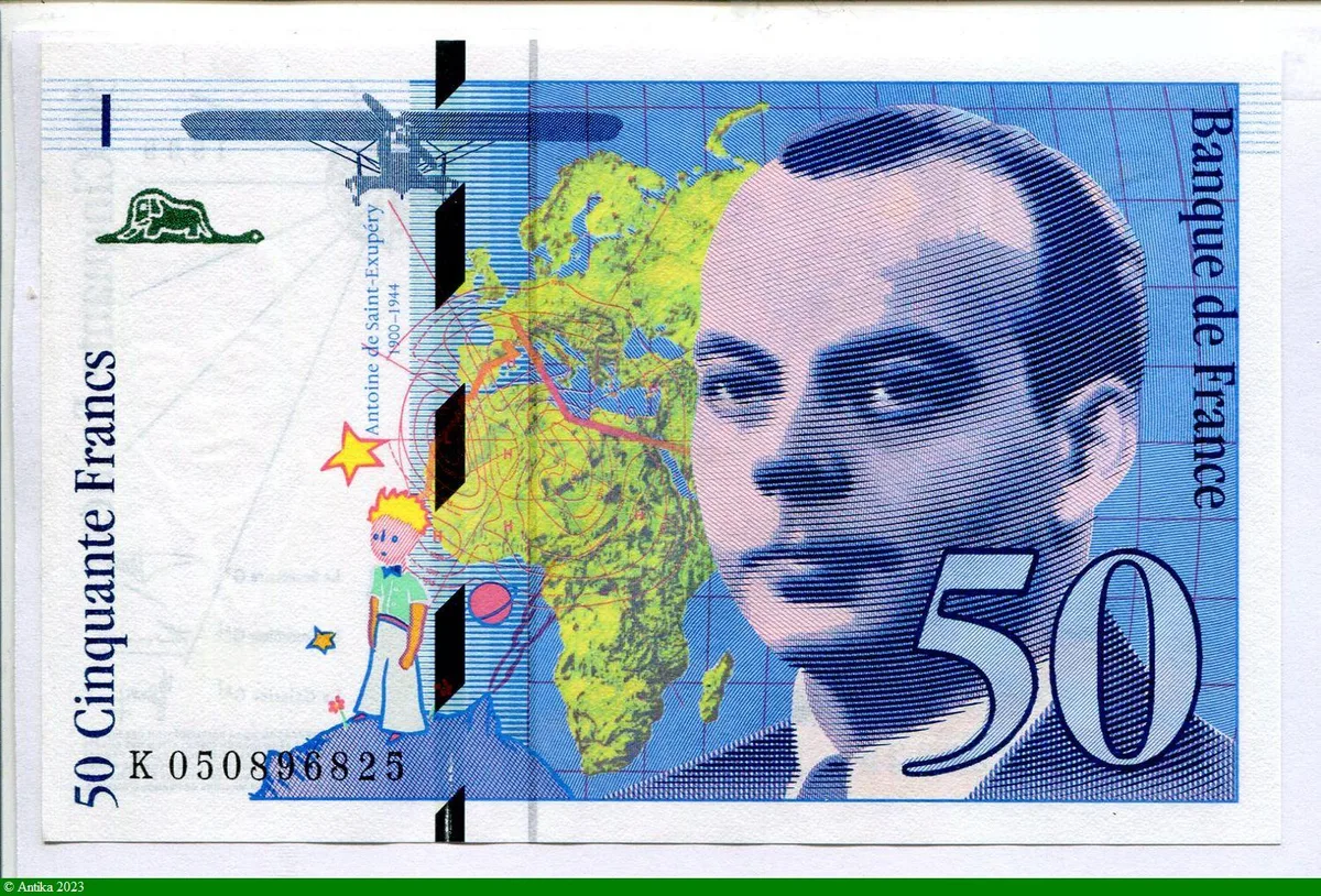 50 FRANCS SAINT-EXUPERY - Type 1992 modifié